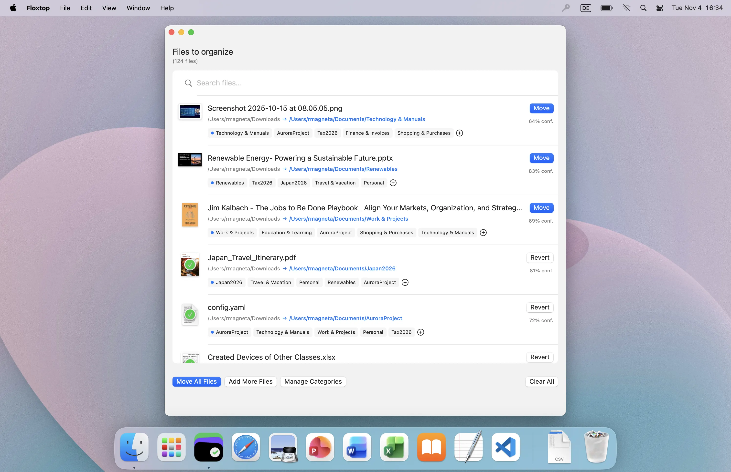 Floxtop app interface preview